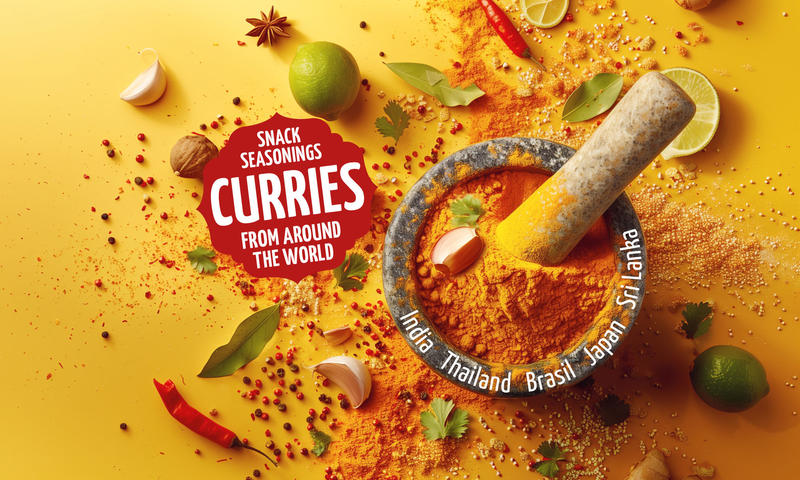 Assaisonnement pour snacks  - Curries Around the World